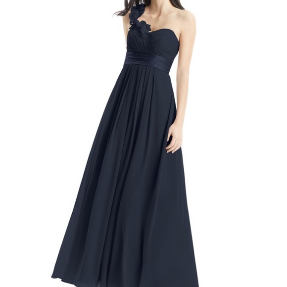 Azazie Dresses & Skirts - Dark navy bridesmaid’s dress